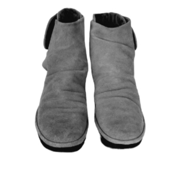 EUC Fly London Yegi Suede Wedge Boots  - EU 40/ US 9 - 9.5 - Picture 3 of 10